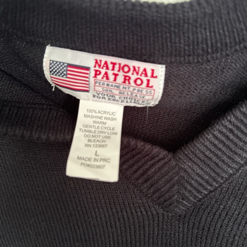National patrol sweater set of 2